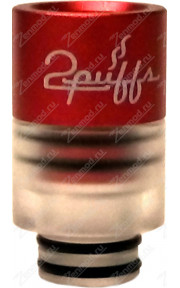 Дриптип 510 2 puffs компонентный красный