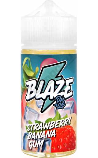 BLAZE ON ICE - Strawberry Banana Gum 100мл