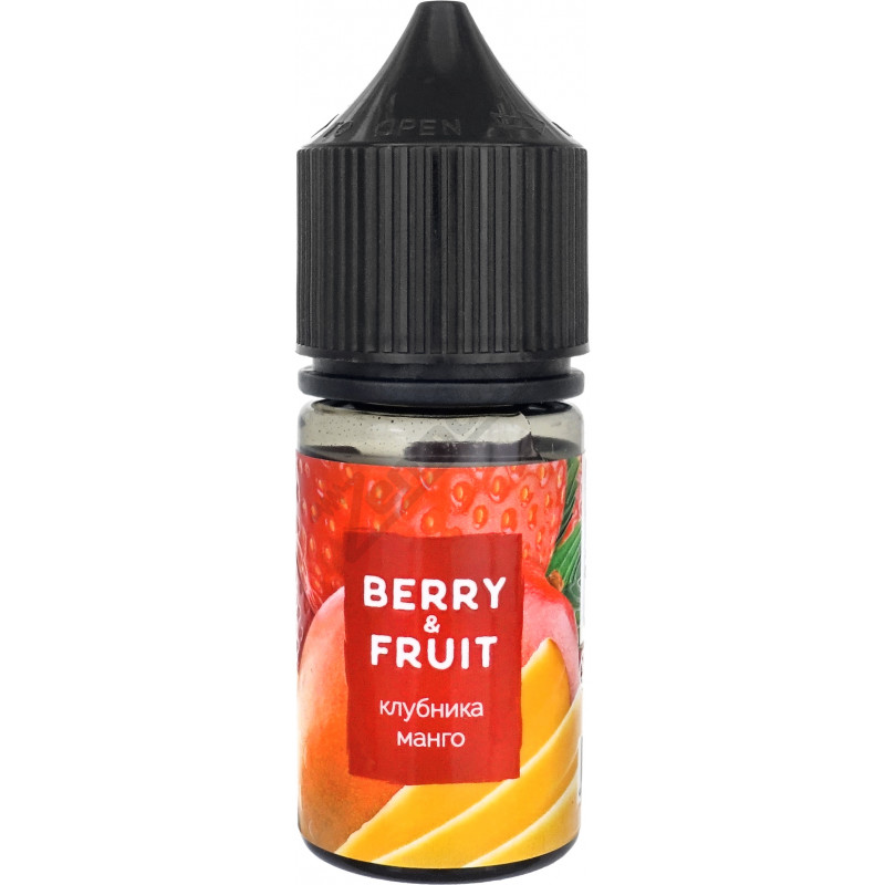 Фото и внешний вид — Berry & Fruit Pod - Клубника и манго 30мл