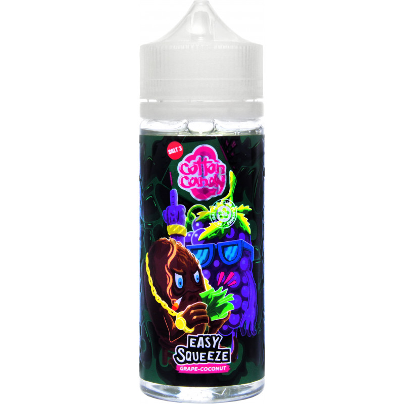 Фото и внешний вид — CC EASY SQUEEZE - Grape-Coconut 120мл