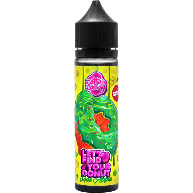 Фото и внешний вид — CC LETS FIND YOUR DONUT - Sour Apple 60мл