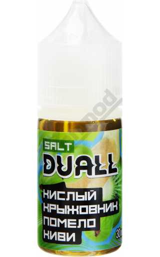 DUALL SALT - Кислый Крыжовник, Помело, Киви 30мл