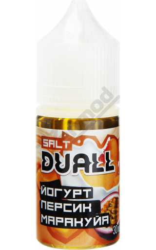 DUALL SALT - Йогурт, Персик, Маракуйя 30мл