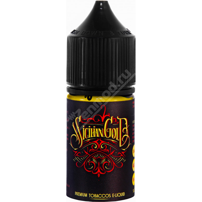 Фото и внешний вид — Premium Tobaccos SALT - Sicillian Gold 30мл