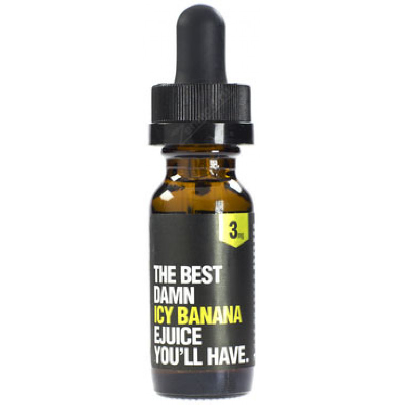 Фото и внешний вид — The Best Damn EJuice Icy Banana 15мл