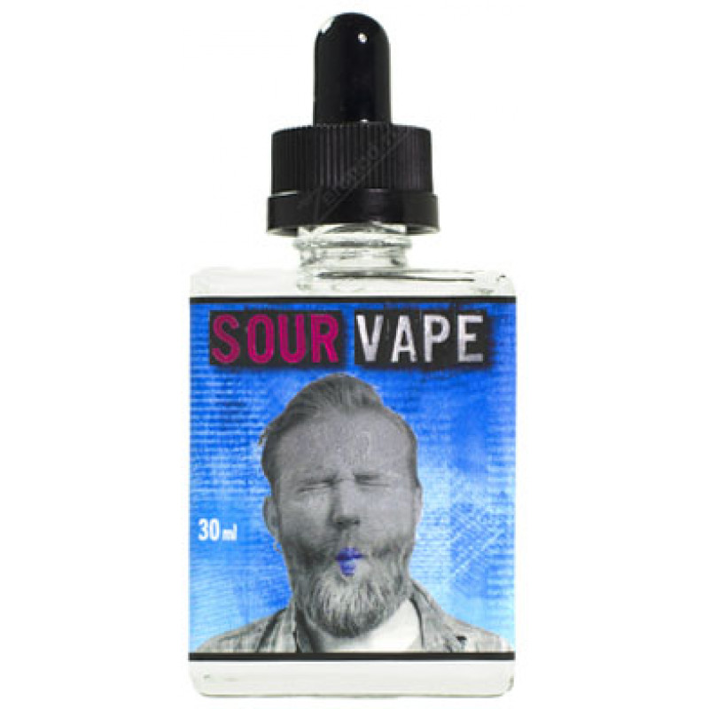 Фото и внешний вид — Sour Vape Blue Raspberry Blast 30мл