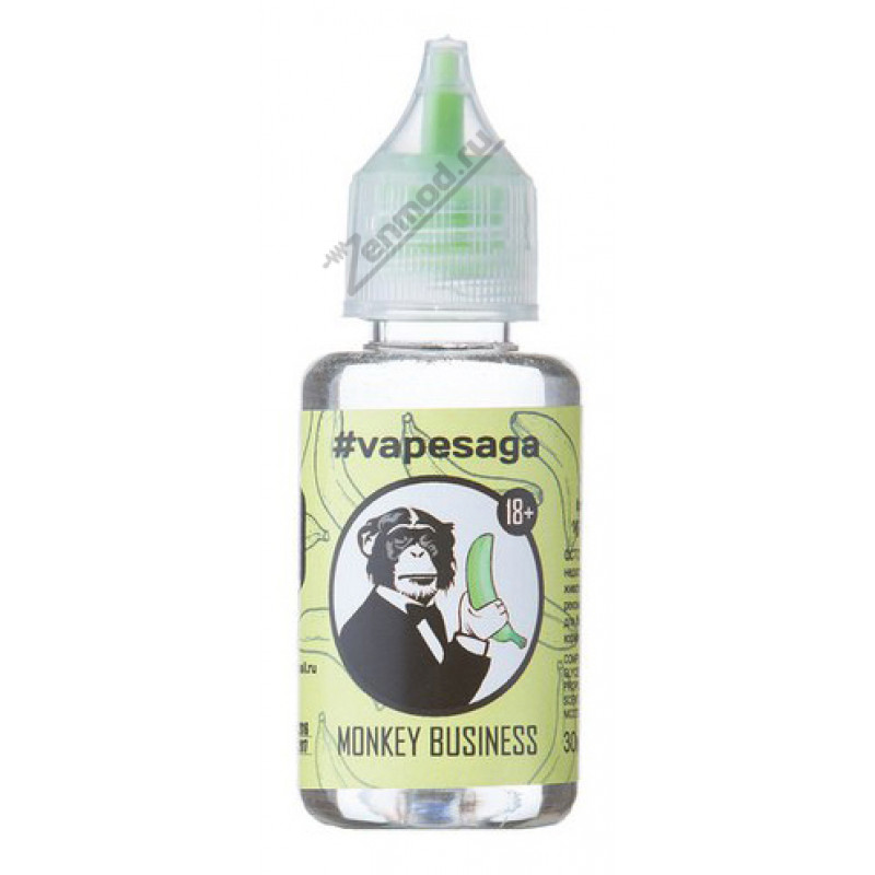 Фото и внешний вид — Vapesaga - Monkey Business 30мл