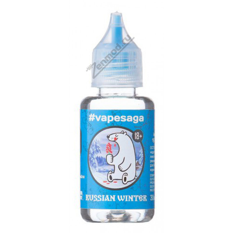 Фото и внешний вид — Vapesaga - Russian Winter 30мл