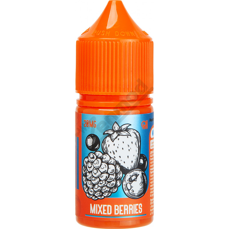 Фото и внешний вид — RELL Orange SALT - Mixed Berries 30мл
