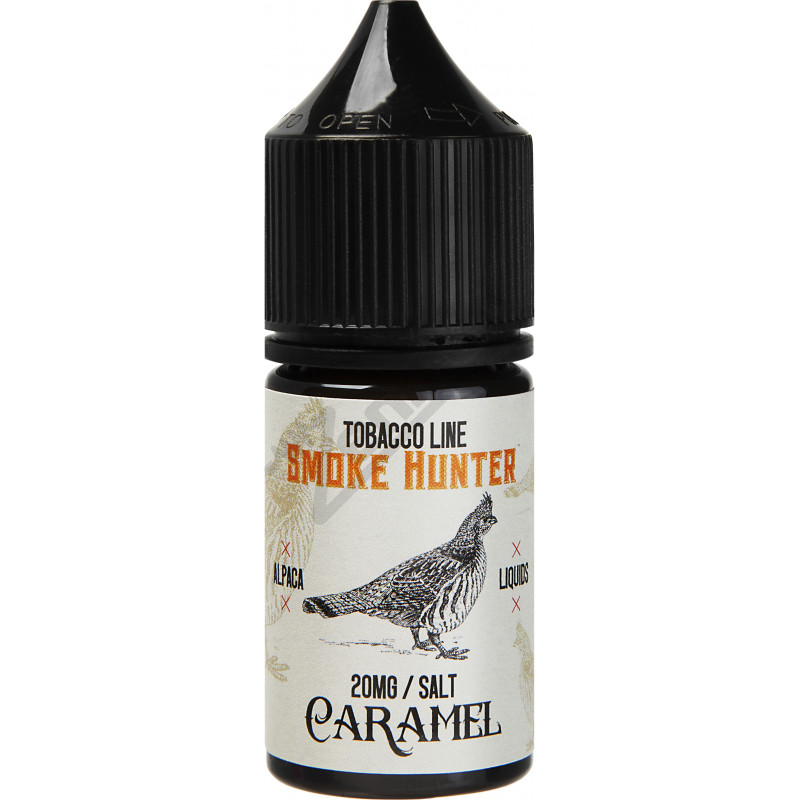 Фото и внешний вид — Smoke Hunter SALT - Caramel 30мл