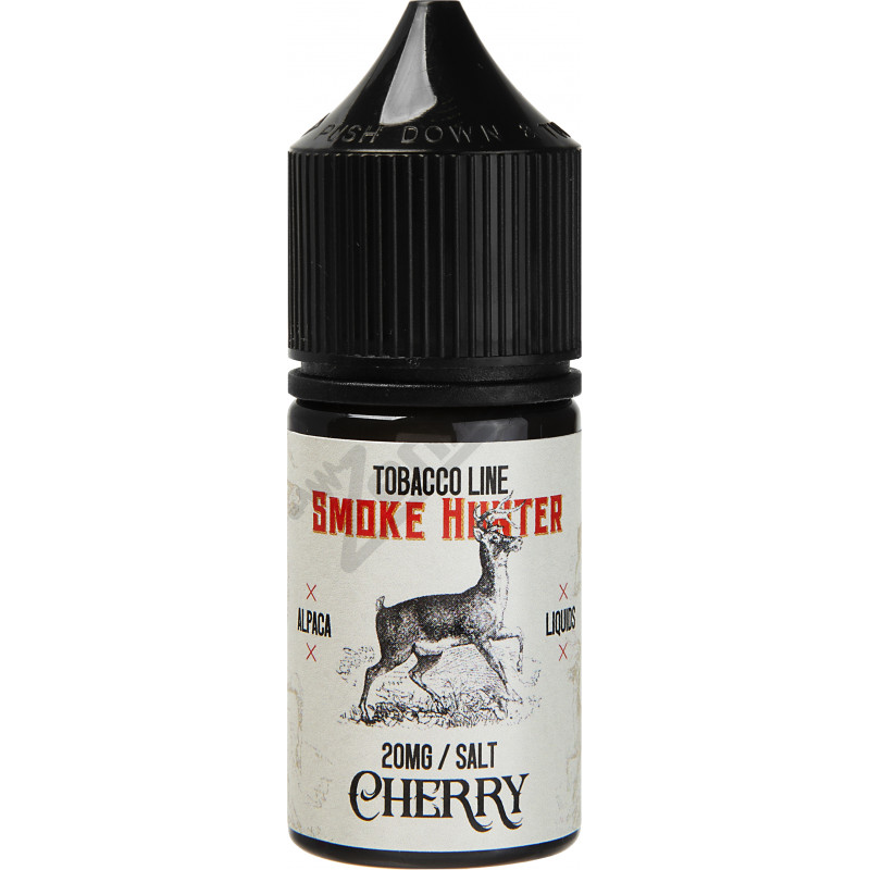 Фото и внешний вид — Smoke Hunter SALT - Cherry 30мл