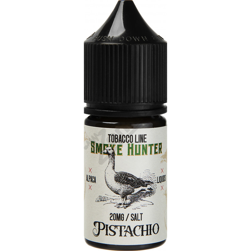 Фото и внешний вид — Smoke Hunter SALT - Pistachio 30мл