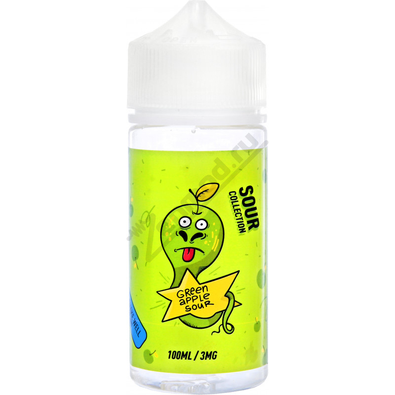 Фото и внешний вид — Sour Collection - Green Apple Sour 100мл