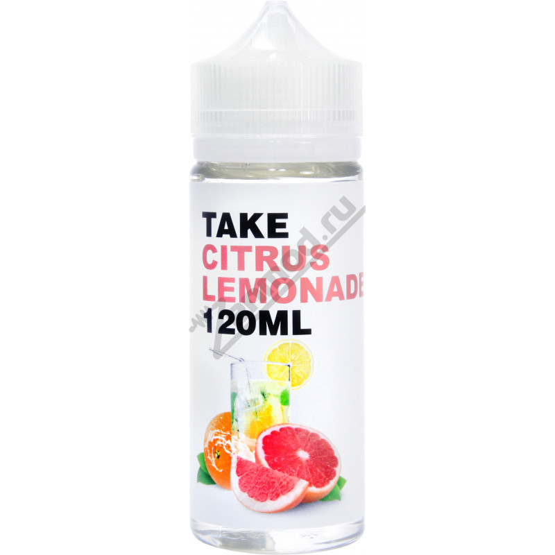 Фото и внешний вид — TAKE WHITE - Citrus Lemonade 120мл