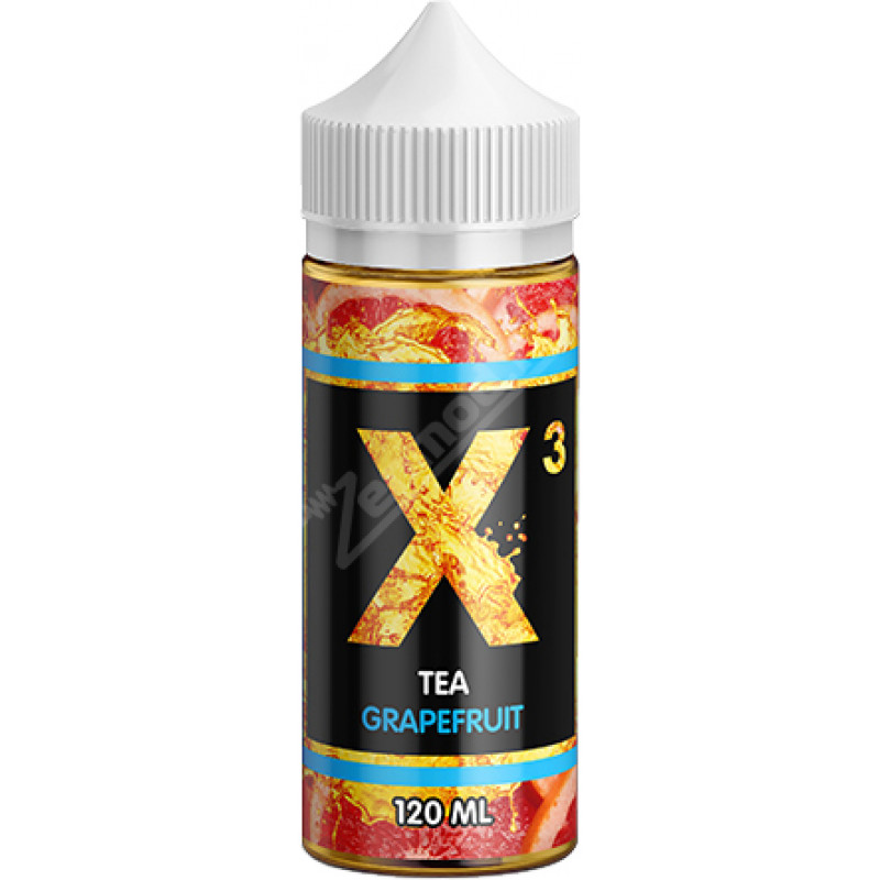 Фото и внешний вид — X-3 Tea - Grapefruit 120мл