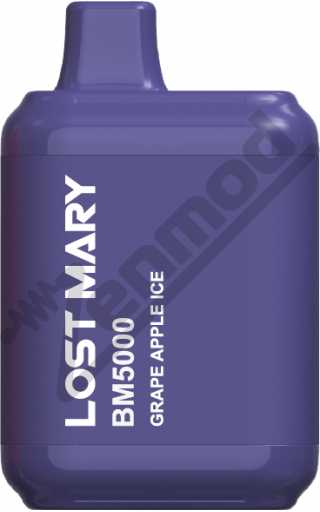 Lost Mary BM 5000 - Виноградный Яблочный Лёд