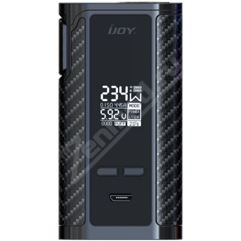 Фото и внешний вид — IJOY Captain PD270 Carbon Black, 2х20700 в комплекте